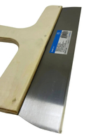 Шпатель фасадный 25 см с изогнутой деревянной ручкой Kitan 846