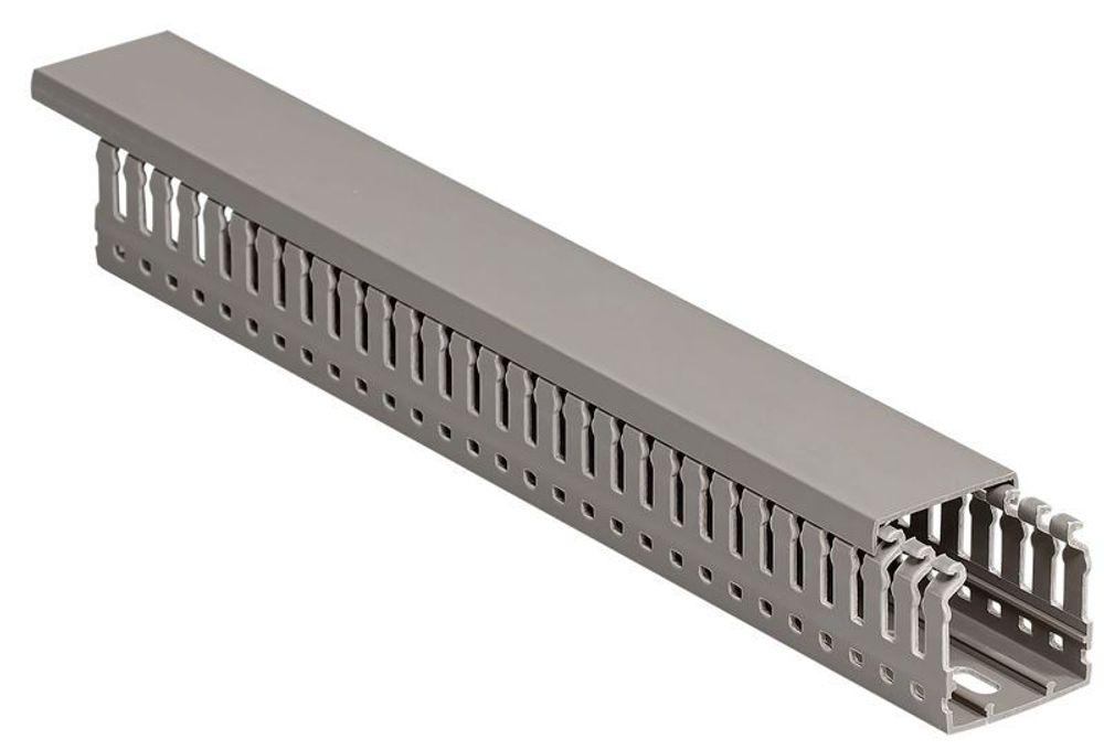 Кабель-канал перфорированный 40х40 L2000 ИМПАКТ серия М (7х11) IEK CKM50-040-040-1-K03 Кабель-канал перфорированный 40х40 L2000 ИМПАКТ серия М (7х11) IEK CKM50-040-040-1-K03