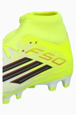 Бутсы adidas F50 Club Mid FG/MG Junior - желтый