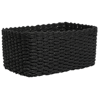 Корзина для хранения hagen, 34х22х15 см, черная