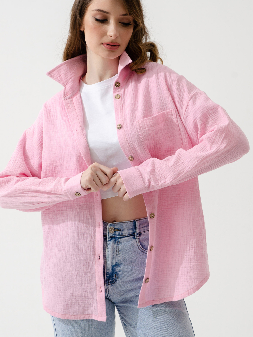 Рубашка женская "Муслин"