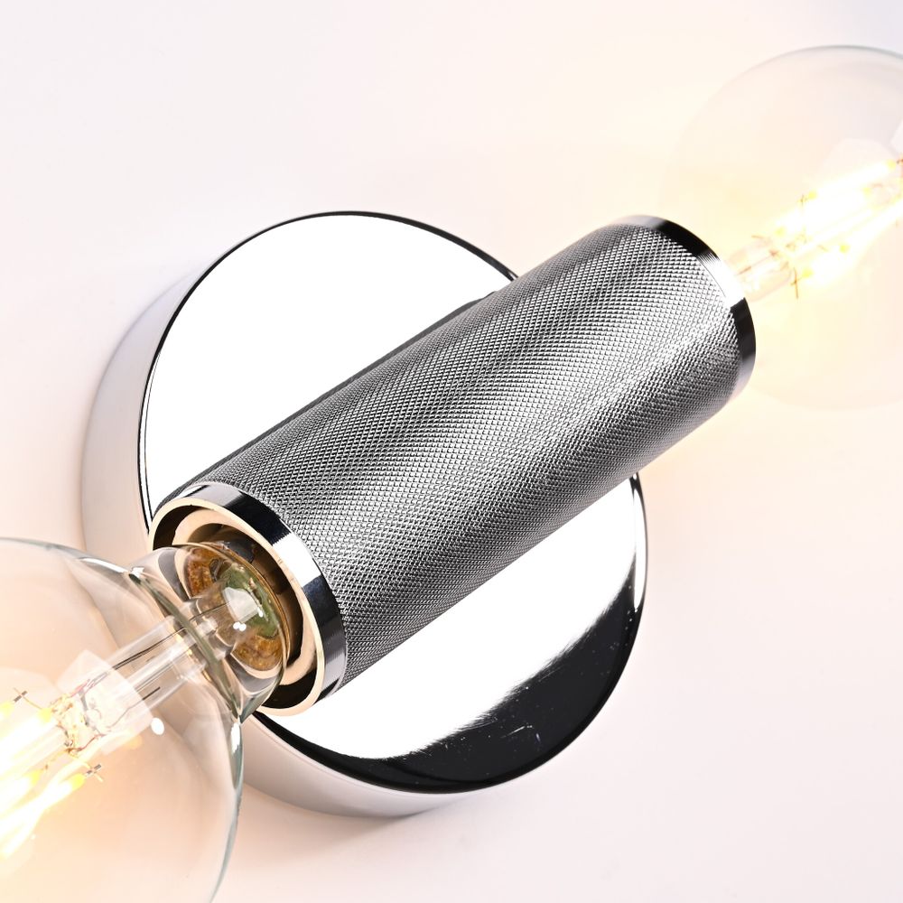 Бра Rh Utilitaire Inline Sconce Silver By Imperiumloft