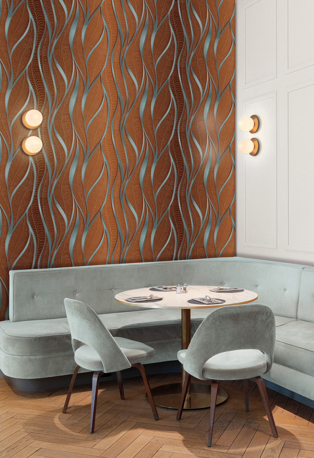 Обои Khroma Ray Unda Auburn DGRAY101