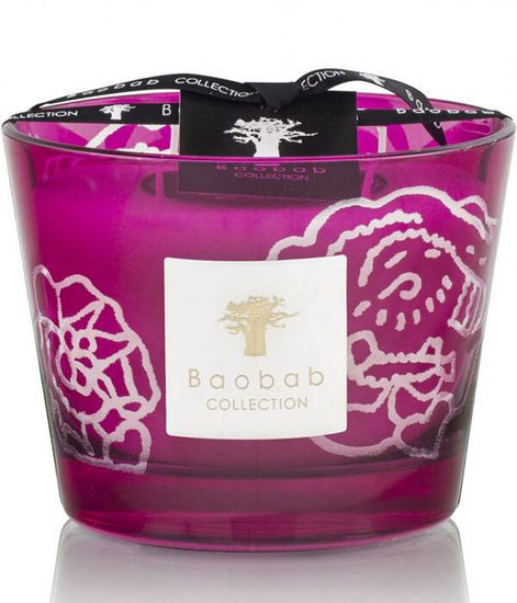 Burgundy, свеча Collectible Roses MAX 10, Baobab Collection