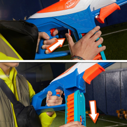 Hasbro Nerf N Series - Бесконечная пусковая установка бластера + стрелы F8631 / артикул   F8631  / GTIN 5010996254740