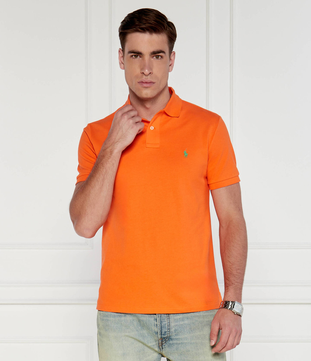 Поло POLO RALPH LAUREN - оранжевый(710680784)