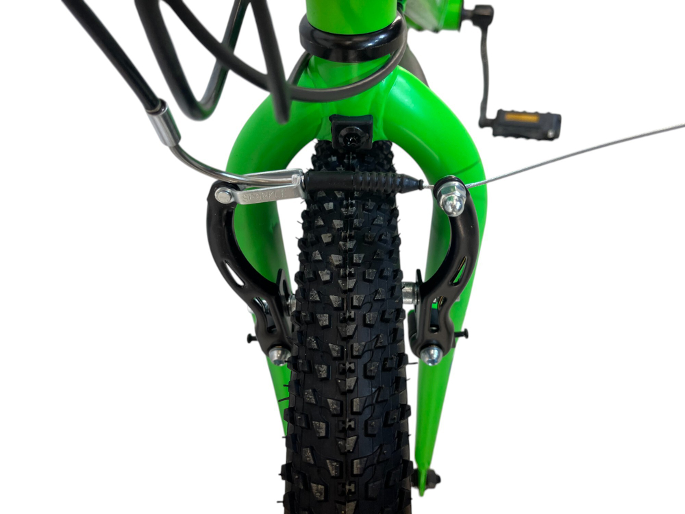 Велосипед Bike Dragon 20" 21скор (ст.рама,SunRun, Жесткая вилка, тормоз V-brake) BD-1-20-2 зелёный