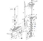 Пластина помпы Mercury 4/5лс (16159)