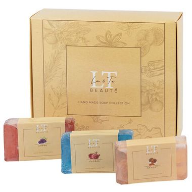 Набор 4( мыло Пряное.Цветы.Виноград) La and Te beaute LT-SP4(мыло)