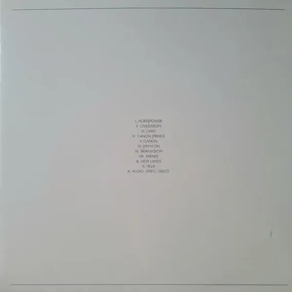 Justice – Audio, Video, Disco. LP