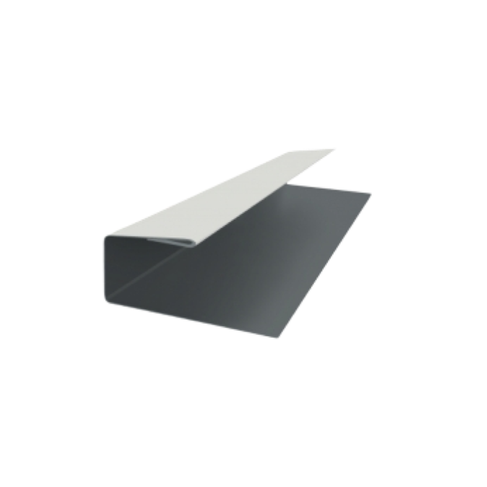 Grand Line J - Профиль 2м (метал.) сигнальный белый RAL 9003 по низкой цене