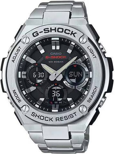 Японские наручные часы Casio G-SHOCK GST-S110D-1A с хронографом