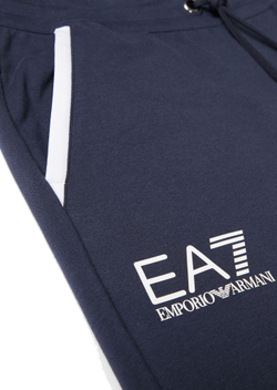 Женские Шорты теннисные EA7 Woman Jersey Shorts - небесный