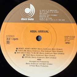 Виниловая пластинка ABBA - Arrival LP