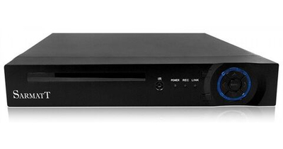 Видеорегистратор 4-канальный гибридный SARMATT DSR-415-h