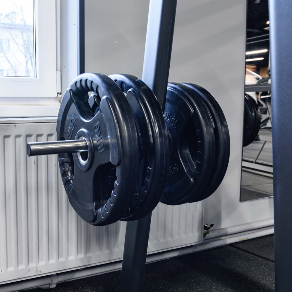 Диск обрезиненный 3 HANDLE черный D51 мм PROFI-FIT 10 кг