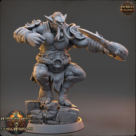 Jorduz Hunter - The Mammoth Ogres of Skull Mountain