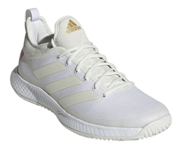 Мужские кроссовки теннисные Adidas Defiant Generation M - white/white tint/gold metallic