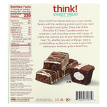 Think !, Sweet Treat, высокопротеиновый батончик, шоколад и кекс с кремом, 10 батончиков по 57 г (2,01 унции)
