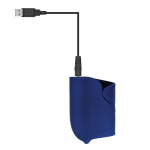 Мужской набор в синем цвете In s & Out s: вибромастурбатор и анальный плаг (Цвет: синий)