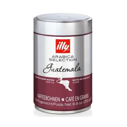 Кофе в зернах ILLY Guatemala Arabica Selection, 250 г, ж/б