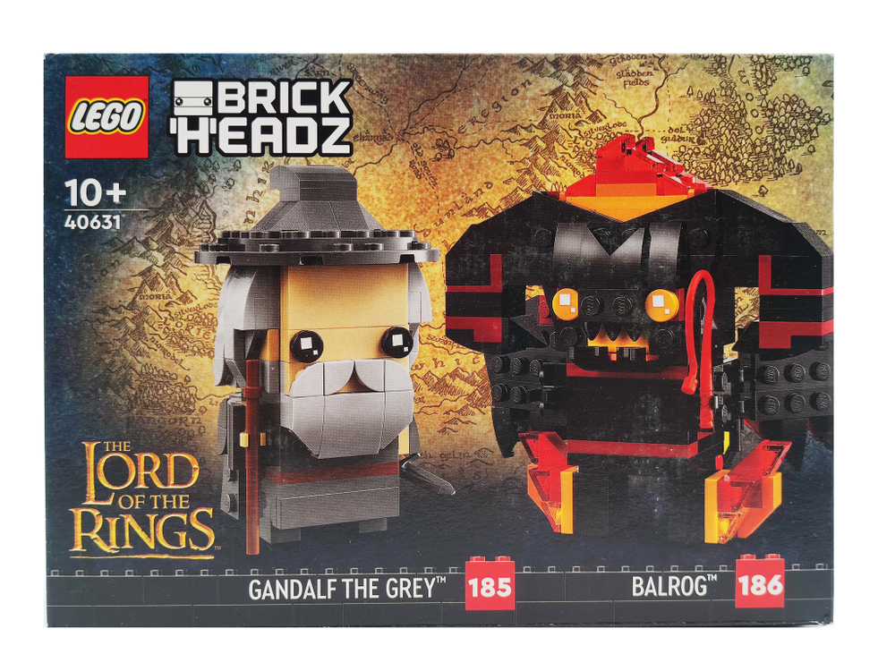 Конструктор LEGO BrickHeadz 40631 Гэндальф Серый и Балрог