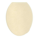 Крышка унитаза "ДЕКОР" АЖУР слон. кость Росспласт РП-813