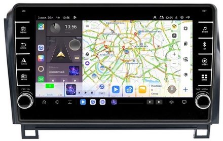 Магнитола для Toyota Tundra XK50 2007-2013, Sequoia XK60 2007-2022 - Carmedia OL-1688 (кнопки и крутилки) Android 13, TS20, 6+128Гб, CarPlay, 4G SIM-слот