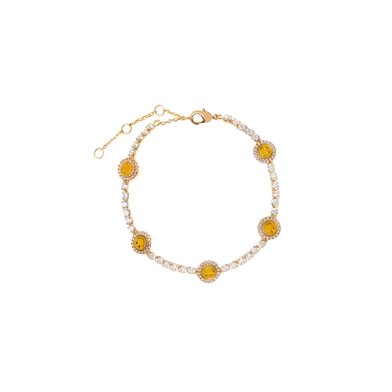 Браслет Кристально-желтый Смайлик
