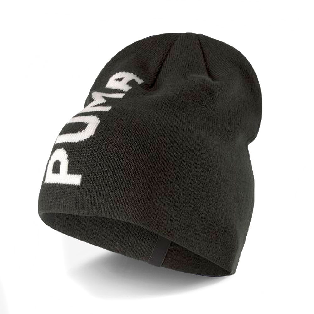 Шапка PUMA Ess Classic Cuffless Beanie, 02343301, черный