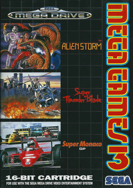 Картридж Mega Games 3 (Sega Mega Drive)