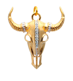 "Тича" подвеска в золотом покрытии из коллекции "Crystal Fang" от Jenavi