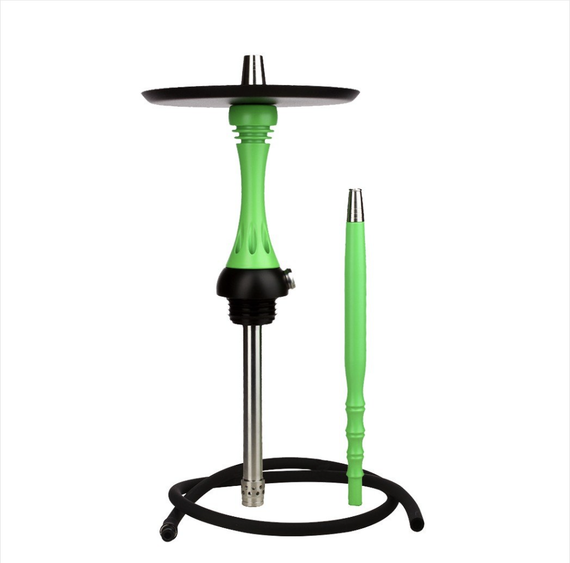 Alpha Hookah - Model X Green Fluor