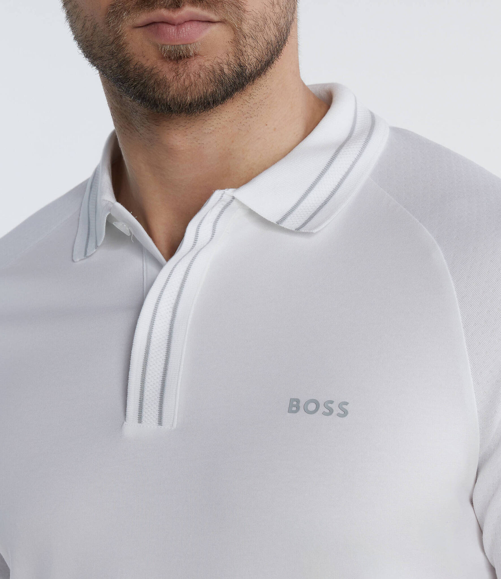 Поло Paule 2 BOSS GREEN - белый(50512740)