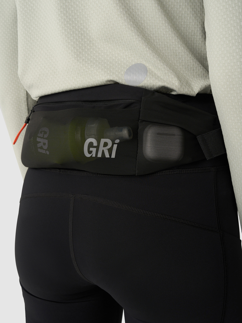 Сумка поясная GRI чёрная