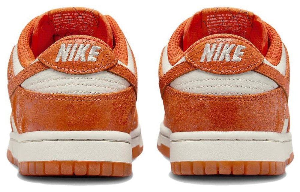 Кроссовки Nike Dunk Low Wmns "Cracked Orange""Total Orange" (Женская размерная сетка)