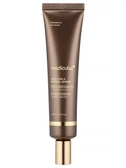 Medicube Омолаживающая сыворотка с ретинолом 4-го поколения HPR для лифтинга Deep Vita A Retinol Serum 30 мл