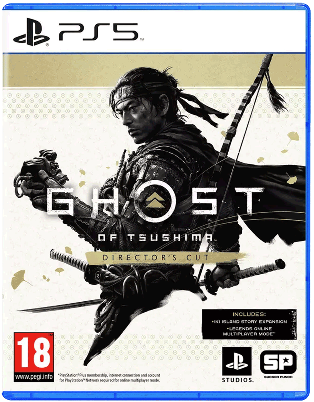 Игра Ghost of Tsushima Director's Cut (Призрак Цусимы Режиссёрская версия) (Русская версия) для PlayStation 5