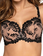 Бюстгальтер полумягкий Novika SOPHIE NOIR N02 PU