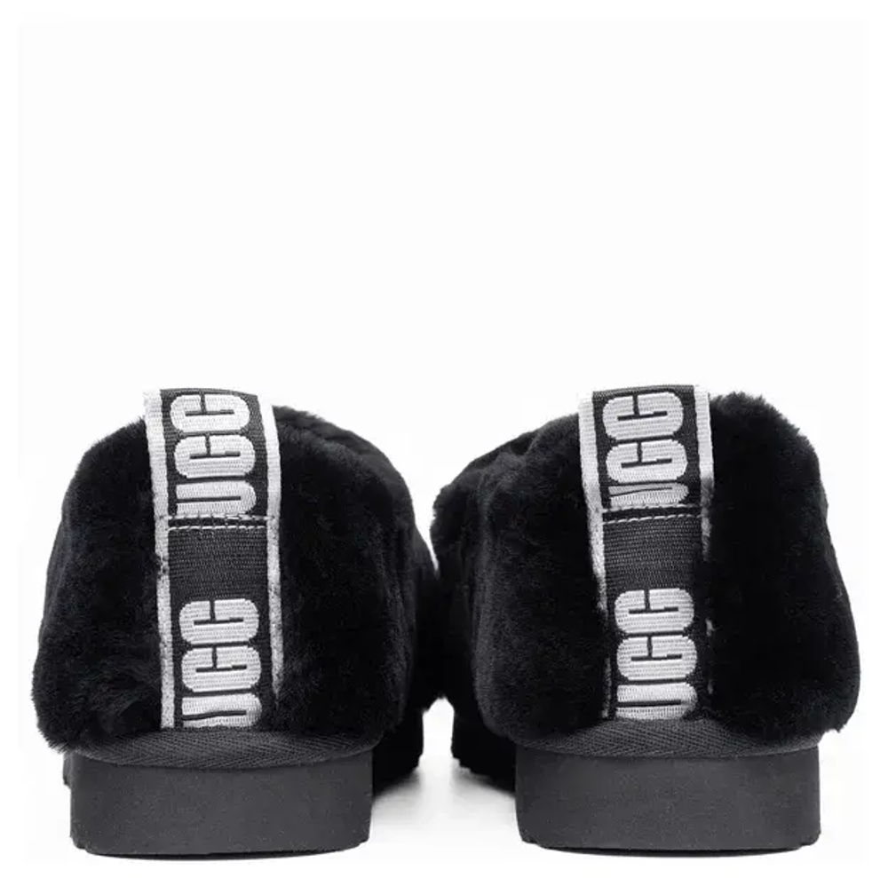 Ugg Hailey Fluff Slippers Black