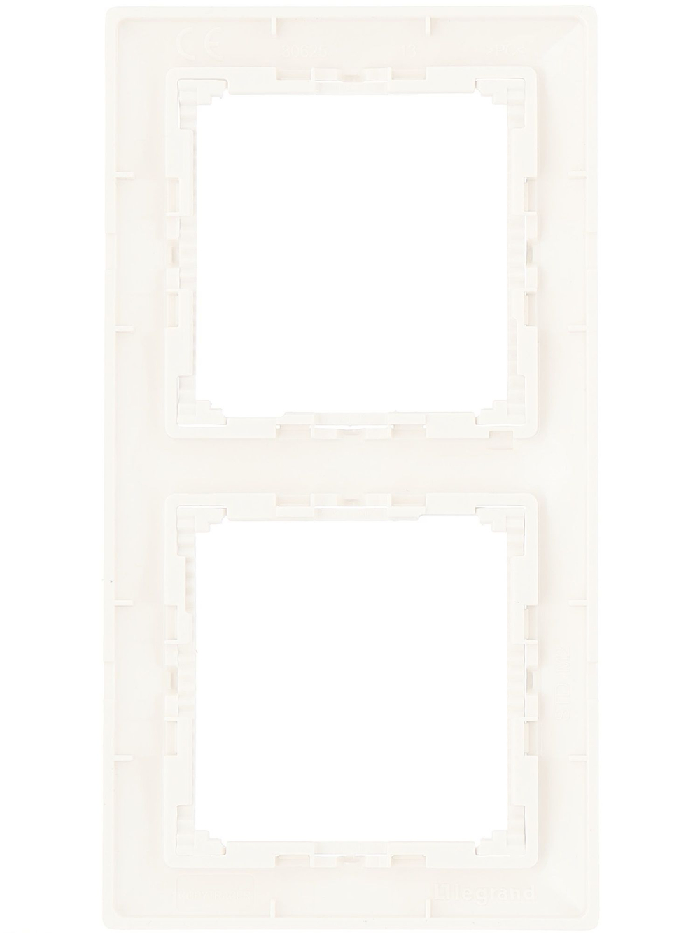 77 4452 Рамка 2 поста белая