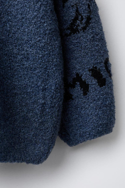 ZARA СВИТЕР С ПРИНТОМ «МИКИ МАУС» © DISNEY, СИНИЙ