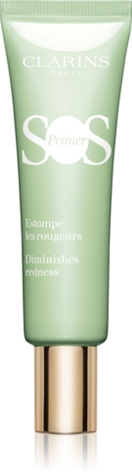 Clarins SOS Primer - База под макияж, подклад оттенок Redness, 30 ml