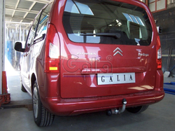 Фаркоп оцинкованный Galia C052C для Peugeot Partner 2008-, Citroen Berlingo 2008-(паспорт и сертификат в комплекте)(без электрики)