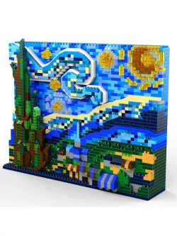 Конструктор Винсент Ван Гог Звездная ночь 2320 деталей