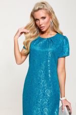 Платье кружевное с коротким рукавом DStrend (Акция)