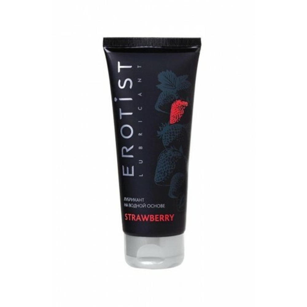 Лубрикант Erotist на водной основе STRAWBERRY, с ароматом клубники, 100 мл