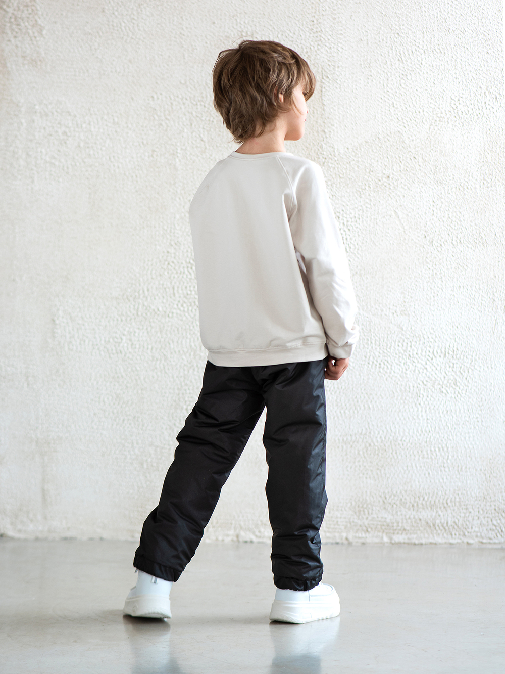 Утеплённые брюки чёрные NEW (размеры от 3 до 12 лет)