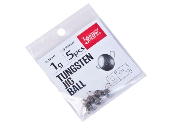 Груз-головки LJ Pro Series TUNGSTEN JIG BALL вольф. разбор. 001г 5шт.