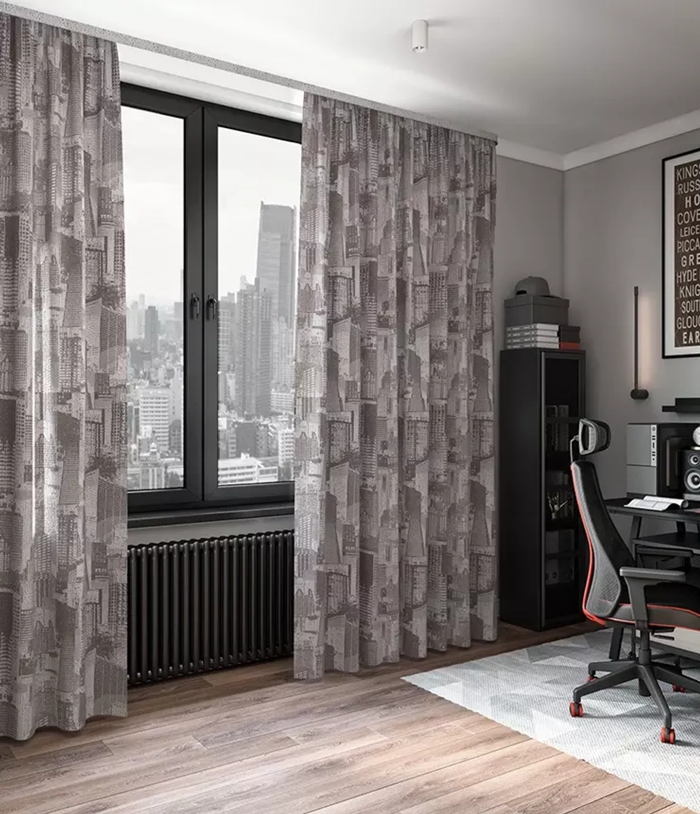 Штора Legrand Мегаполис 1500х2700 мм